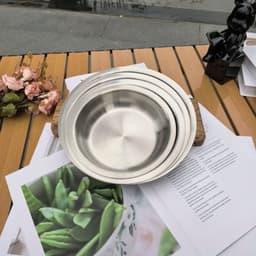 Khay inox làm bánh nhiều kích thước - CKM856 5
