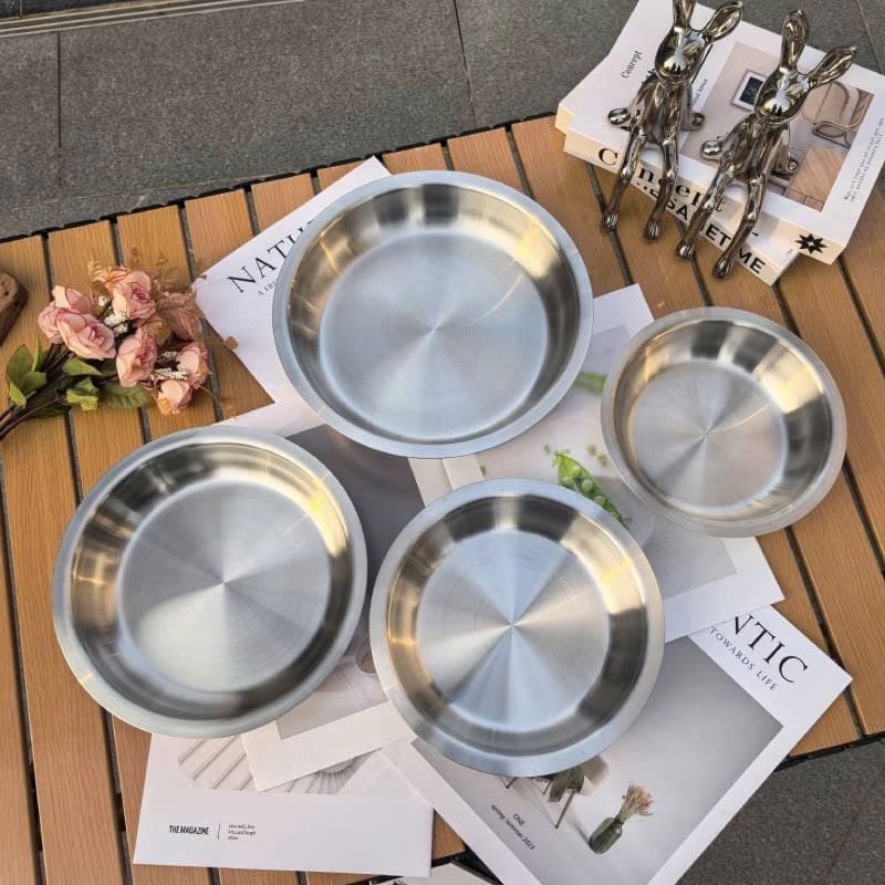Khay inox làm bánh nhiều kích thước - CKM856