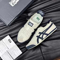 [ Hàng Sẵn ] Giày thể thao con hổ màu xám sọc navy bản cao cấp 2