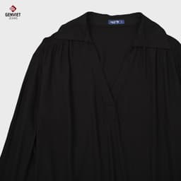 [ẨN] Áo Sơ Mi Dài Tay Nữ GENVIET JEANS Chất liệu Cotton Họa Tiết Form Suông Rộng S251.G. 8933 3