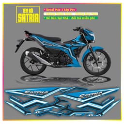 Tem Xe raider satria FI Tem Chế Satria Raider Mới Mẫu Y15 Đẹp Độc Lạ 6