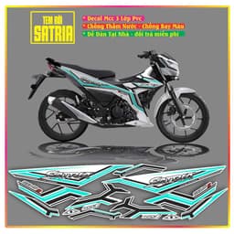 Tem Xe raider satria FI Tem Chế Satria Raider Mới Mẫu Y15 Đẹp Độc Lạ 3