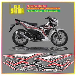 Tem Xe raider satria FI Tem Chế Satria Raider Mới Mẫu Y15 Đẹp Độc Lạ 4