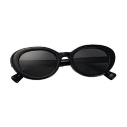 Kính râm mát thời trang nam nữ AnDu chống UV400 phân cực dáng oval nhựa cốt kim loại 68286 5