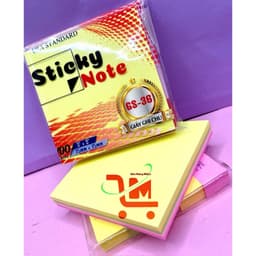 1 Xấp 100 Tờ Giấy Ghi Chú/Note Neon 3x2/3x3/3x4/3x5 1 Màu Vàng, 3x3 3 Màu,4 Màu,5 Màu GSTAR, Hàng Chính Hãng Công Ty 8