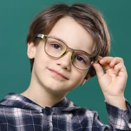 Gọng kính cận TRẺ EM nam nữ NARO EYEWEAR  dáng nhựa dẻo siêu bền, siêu nhẹ khó gãy cho bé từ 3-11 tuổi 7