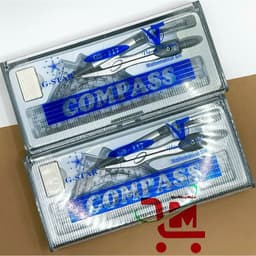 Lẽ 1 Bộ Compass Gồm 7 Món GSTAR U-118 Sử Dụng Chì Chuốt Màu Bạc /Compass Học Sinh Kèm Bộ Thước Đủ Loại, Chất Lượng Tốt 2