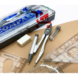 Lẻ 1 Bộ Compa Gồm 7 Món GSTAR U-117 Sử Dụng Chì Bấm / Compa Học Sinh Kèm Bộ Thước Đủ Loại Dành Cho Học Sinh Tiện Lợi 6