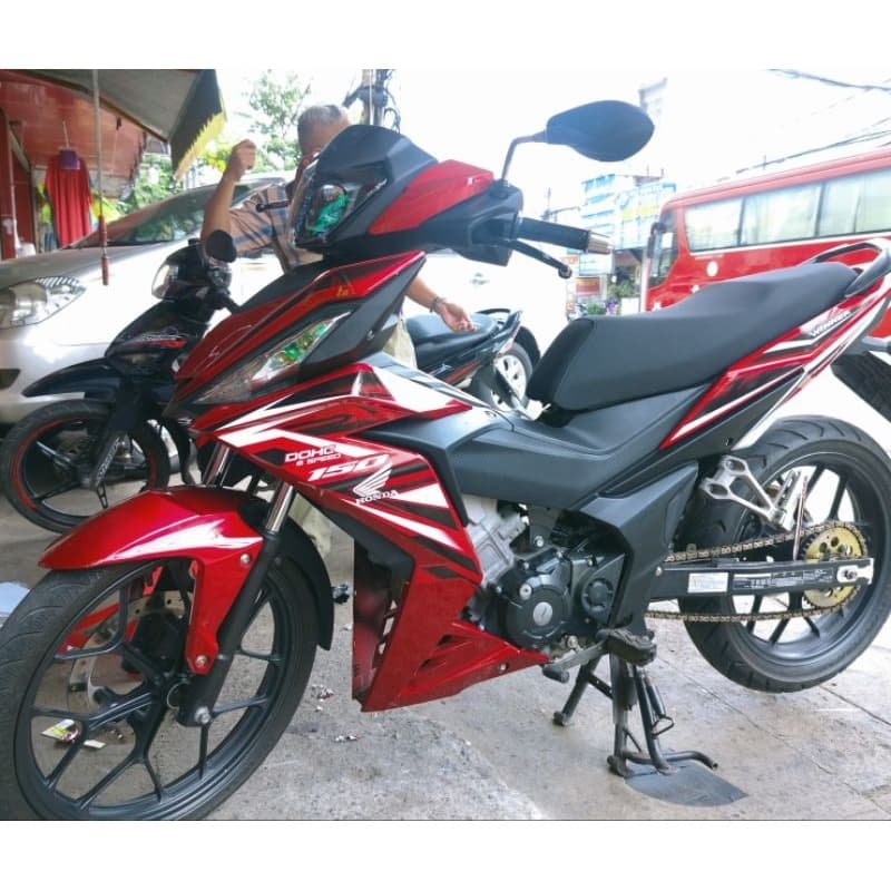Tem Rời Tem Chế Xe Winner V1 Mẫu Đỏ Đen Đẹp Nhất Decal 3 Lớp