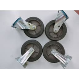 [KKTHN] Bánh Cao Su Gang Đúc Siêu Tải Trọng Đường Kính 20cm 6