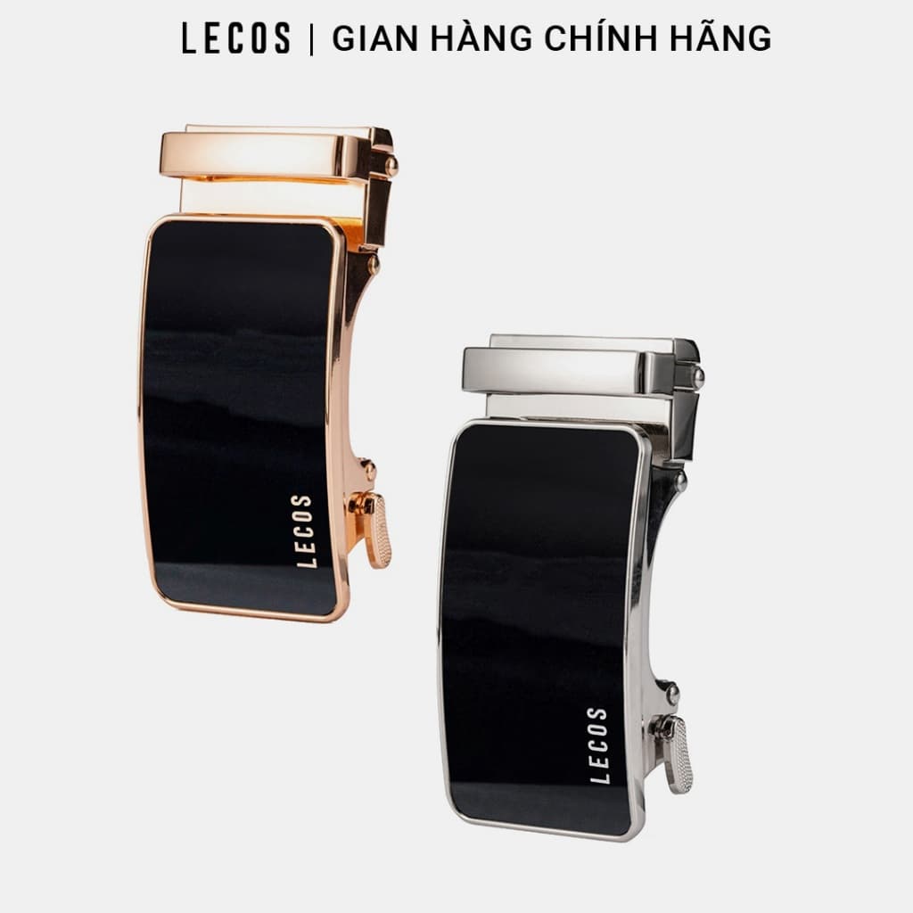 Mặt Thắt Lưng Nam Rời LECOS LDH3 Kim Loại Đúc Nguyên Khối Chống Xước Bền Màu Bản 3.5cm