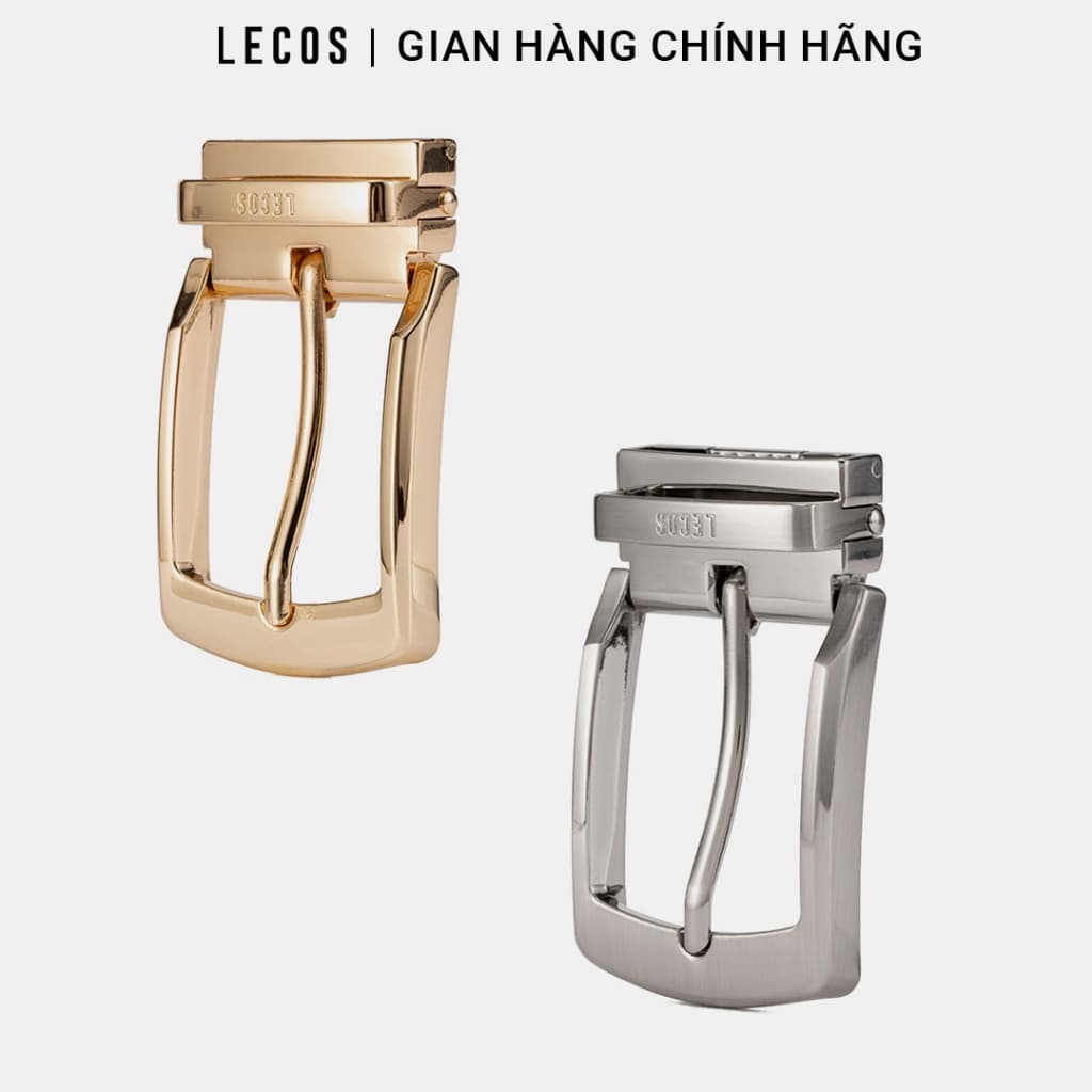 Mặt Thắt Lưng Nam Rời LECOS LDH4 Kim Loại Đúc Nguyên Khối Khóa Bấm Kim Loại Vừa
