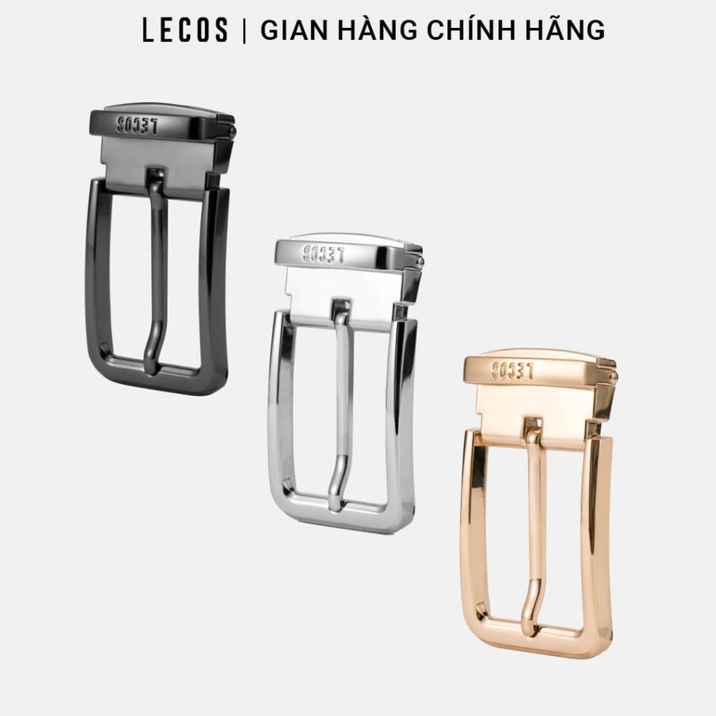 Mặt Thắt Lưng Nam Rời LECOS LDH7 Thắt Lưng Nam Hợp Kim Chống Gỉ Thiết Kế Doanh Nhân Bản 3.5cm