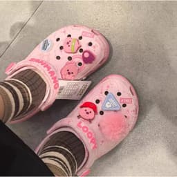 Dép sục Crocs Classic Loopy cho bé gái và nữ, Giày sục Crocs Loopy cho mẹ và bé size C7-M7( 24 - 40) kèm Jibbitz 9