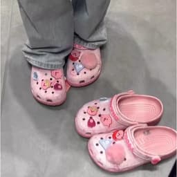 Dép sục Crocs Classic Loopy cho bé gái và nữ, Giày sục Crocs Loopy cho mẹ và bé size C7-M7( 24 - 40) kèm Jibbitz 8