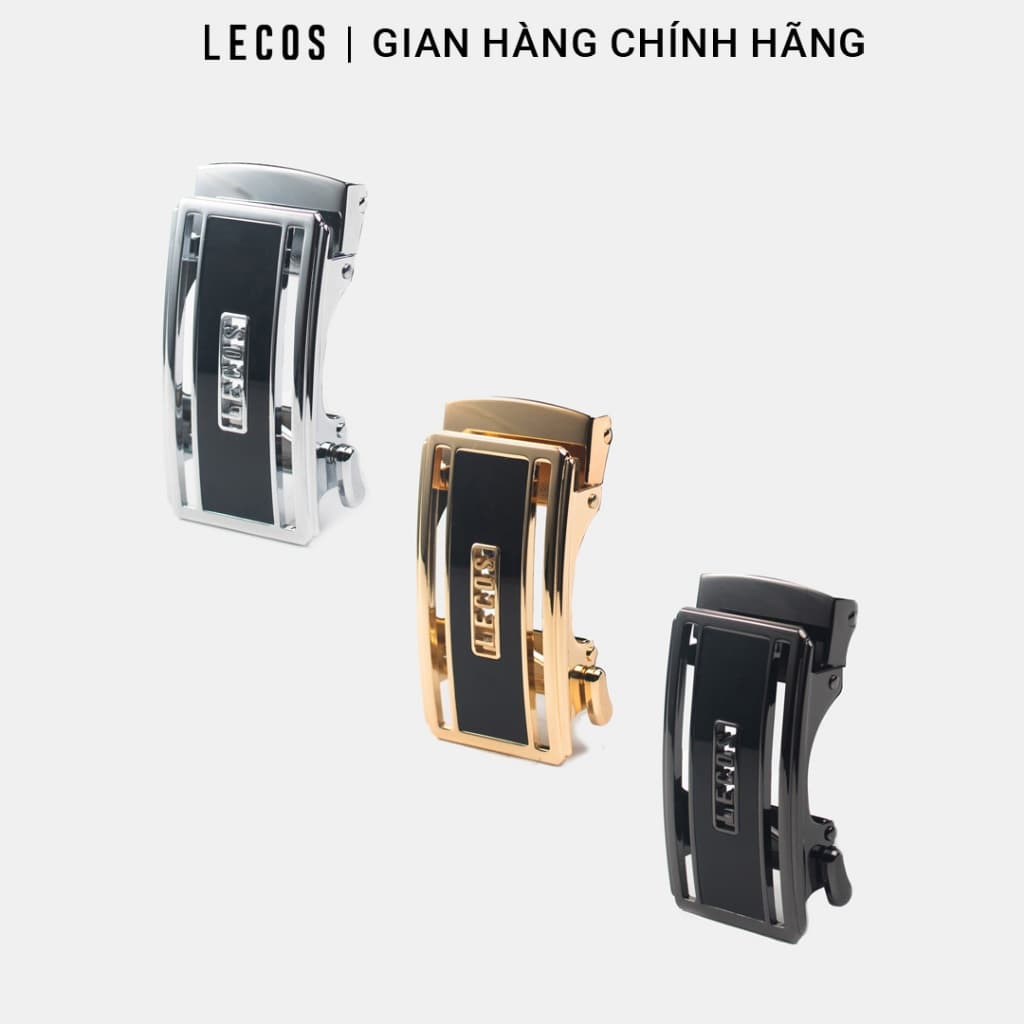 Mặt Thắt Lưng Nam Rời LECOS LDH8 Hợp Kim Chống Gỉ Phong Cách Lịch Lãm Bản 3.5cm