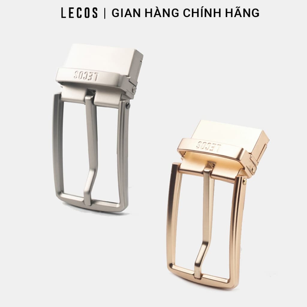 Mặt Thắt Lưng Nam Rời LECOS LDH10 Hợp Kim Chống Gỉ Phong Cách Lịch Lãm Bản 3.5cm