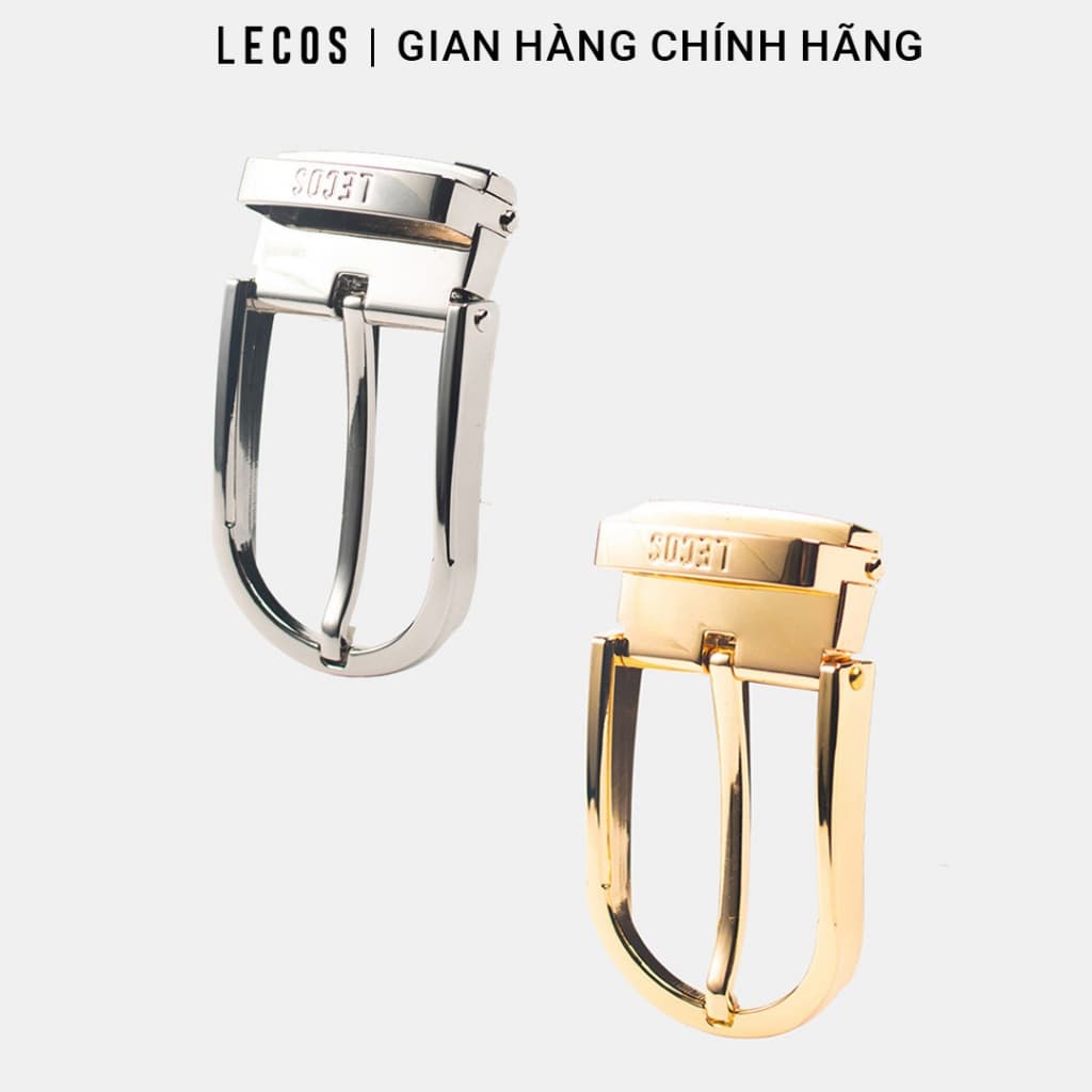 Mặt Thắt Lưng Nam Rời LECOS LDH11 Dây Lưng Nam Kim Loại Đúc Nguyên Khối Sang Trọng cho Bản 3.5cm