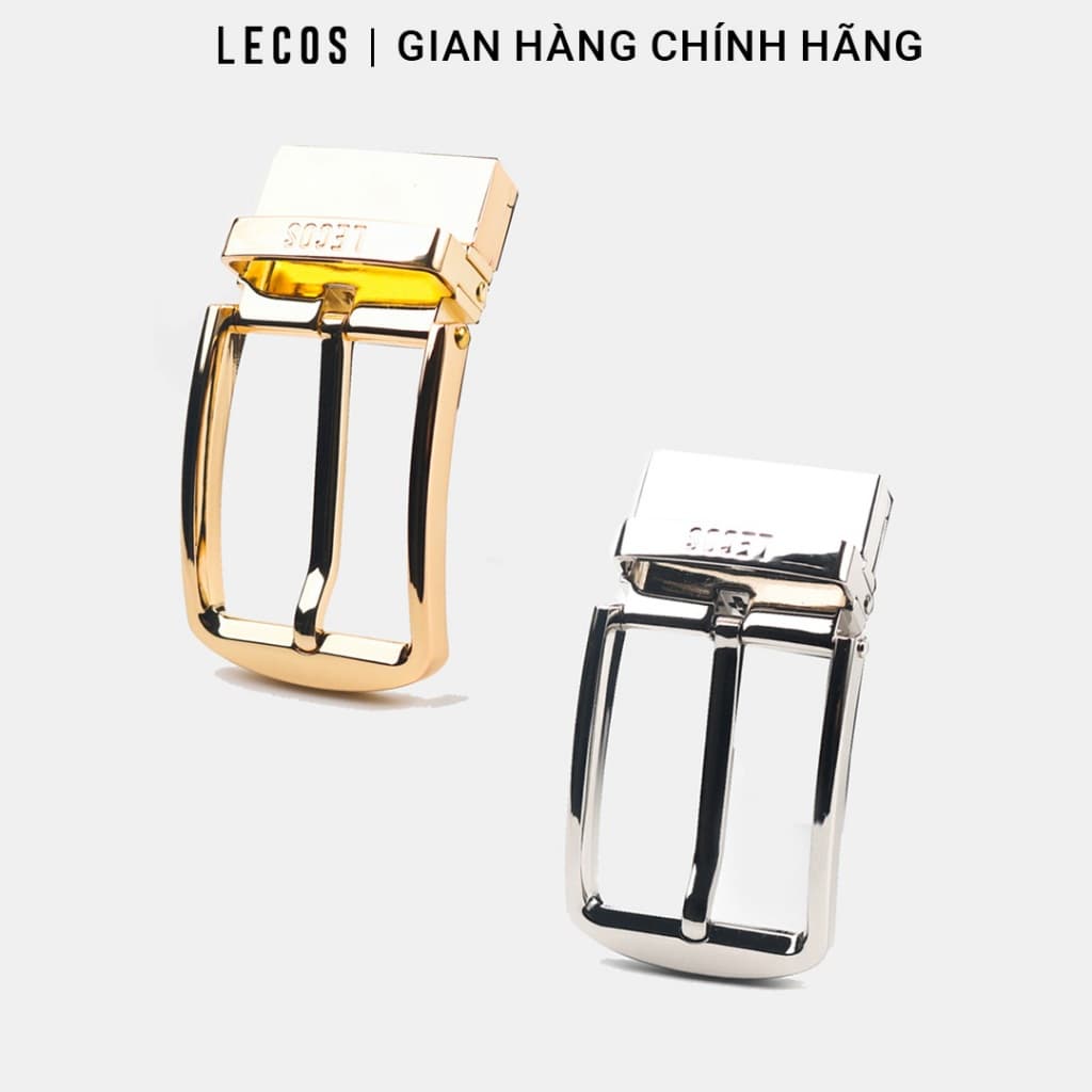 Mặt Thắt Lưng Nam Rời LECOS LDH12 Kim Loại Đúc Nguyên Khối Chống Xước Bền Màu