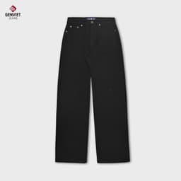 [ẨN] Quần Dài Nữ GENVIET JEANS Chất Liệu Denim Dáng Col Đứng, Quần Bò Nữ Dáng Bo Thời Trang, Hiện Đại W241.G. 8775 4