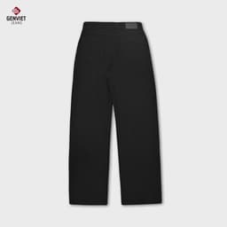 [ẨN] Quần Dài Nữ GENVIET JEANS Chất Liệu Denim Dáng Col Đứng, Quần Bò Nữ Dáng Bo Thời Trang, Hiện Đại W241.G. 8775 5