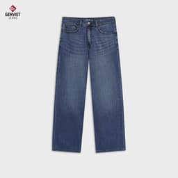 [ẨN] Quần Dài Nữ GENVIET JEANS Chất Liệu Denim Dáng Col Đứng, Quần Bò Nữ Dáng Bo Thời Trang, Hiện Đại W241.G. 8775 6