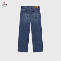 [ẨN] Quần Dài Nữ GENVIET JEANS Chất Liệu Denim Dáng Col Đứng, Quần Bò Nữ Dáng Bo Thời Trang, Hiện Đại W241.G. 8775 7
