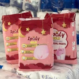 Băng Vệ Sinh Dạng Quần Ipaly Gói 25 Miếng, Băng Vệ Sinh Phụ Nữ Chống Tràn Ban Đêm Thấm Hút Tốt 3