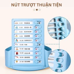 Đồ dùng - Bảng To Do List kèm giá đựng bút 2 trong 1 cho bé học tập 5