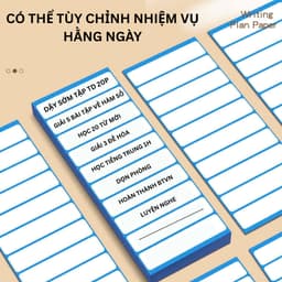 Đồ dùng - Bảng To Do List kèm giá đựng bút 2 trong 1 cho bé học tập 7
