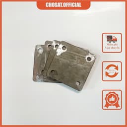 Bản mã sắt vuông, 10x10cm dày 4,5 ly lỗ tròn phi 10 1