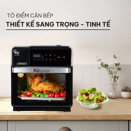 Nồi chiên không dầu kết hợp hấp KUCHEN KU PCL2228 16L chính hãng 3