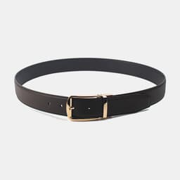Thắt Lưng Nam LECOS LD12 Da Thật May Viền Chống Bong Tróc Gãy Gập 4