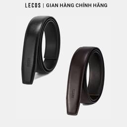 Thắt Lưng Nam LECOS LDB6 Da Bò Nguyên Tấm Da Mềm Mịn Không Gãy Nếp Bản 3.5cm 1