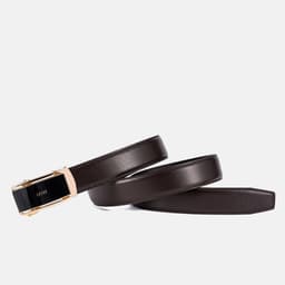 Thắt Lưng Nam LECOS LDB6 Da Bò Nguyên Tấm Da Mềm Mịn Không Gãy Nếp Bản 3.5cm 3