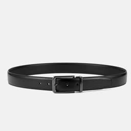 Dây Lưng Da Bò Không Đầu LECOS LDB7 Da Thật 2 Lớp May Viền Dẻo Dai Bản 3.5cm 3
