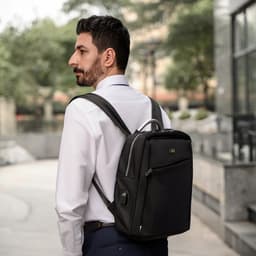 [4-25/9 TẶNG QUÀ TRUNG THU 599K] Balo Du Lịch Nam LECOS LBH2 Vải Oxford Chống Nước Khóa Kim Loại Bền Chống Xước 3