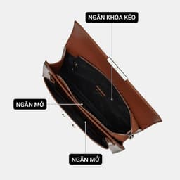 Túi Clutch Nam LECOS LC10 Da Cao Cấp Quai Đeo Cổ Tay Tiện Lợi Dự Tiệc 7