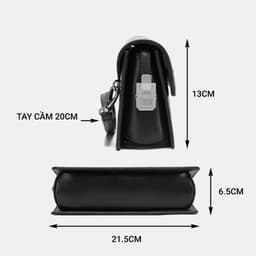 Túi Clutch Nam LECOS LC11 Da Cao Cấp Phom Cứng Cáp May Tay Tỉ Mỉ 5