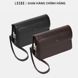 Túi Clutch Nam LECOS LC11 Da Cao Cấp Phom Cứng Cáp May Tay Tỉ Mỉ 1