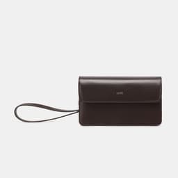 Túi Clutch Nam LECOS LC11 Da Cao Cấp Phom Cứng Cáp May Tay Tỉ Mỉ 3