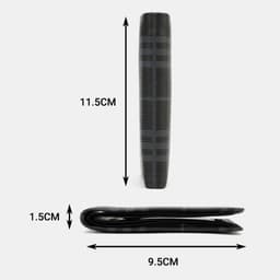 Ví Nam Đứng LECOS LV6 Dáng Đứng Da Bò Thật May Kép Bền Bỉ Chống Gãy Nếp 4