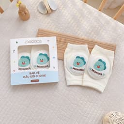 Hộp 2 Đệm Tất Gối Tập Bò Tập Đi Monona Bảo Vệ Đầu Gối Cho Bé Chất Liệu Xuất Hàn Cao Cấp An Toàn 7