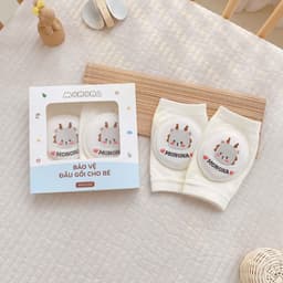 Hộp 2 Đệm Tất Gối Tập Bò Tập Đi Monona Bảo Vệ Đầu Gối Cho Bé Chất Liệu Xuất Hàn Cao Cấp An Toàn 8