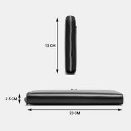 Ví Cầm Tay Nam LECOS LC3 Ví Clutch Kẹp Nách Nam Da Cao Cấp Chống Xước Chống Thấm Nước Nhẹ 5