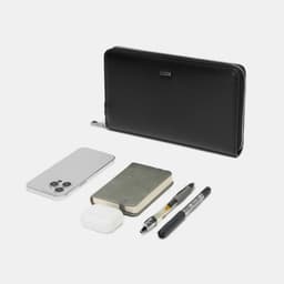 Ví Cầm Tay Nam LECOS LC3 Ví Clutch Kẹp Nách Nam Da Cao Cấp Chống Xước Chống Thấm Nước Nhẹ 8