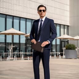 Túi clutch nam LECOS LC4 da bò thật cao cấp cầm tay đựng điện thoại ví tiền thời trang 3