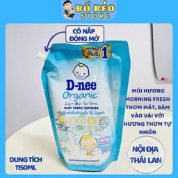 Nước xả vải Dnee Thái Lan làm mềm vải, nhiều mùi hương, an toàn và dịu nhẹ cho bé túi 550ml/1100ml 5