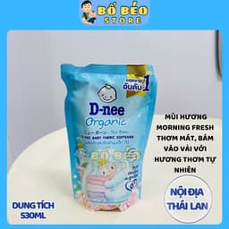 Nước xả vải Dnee Thái Lan làm mềm vải, nhiều mùi hương, an toàn và dịu nhẹ cho bé túi 550ml/1100ml 8