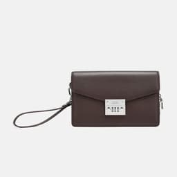 Túi Clutch Nam LECOS LC8 Da Cao Cấp Phom Cứng Cáp May Tay Tỉ Mỉ 3